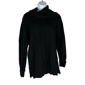Cyrus Women's Black Cowl Neck Sweater Size S